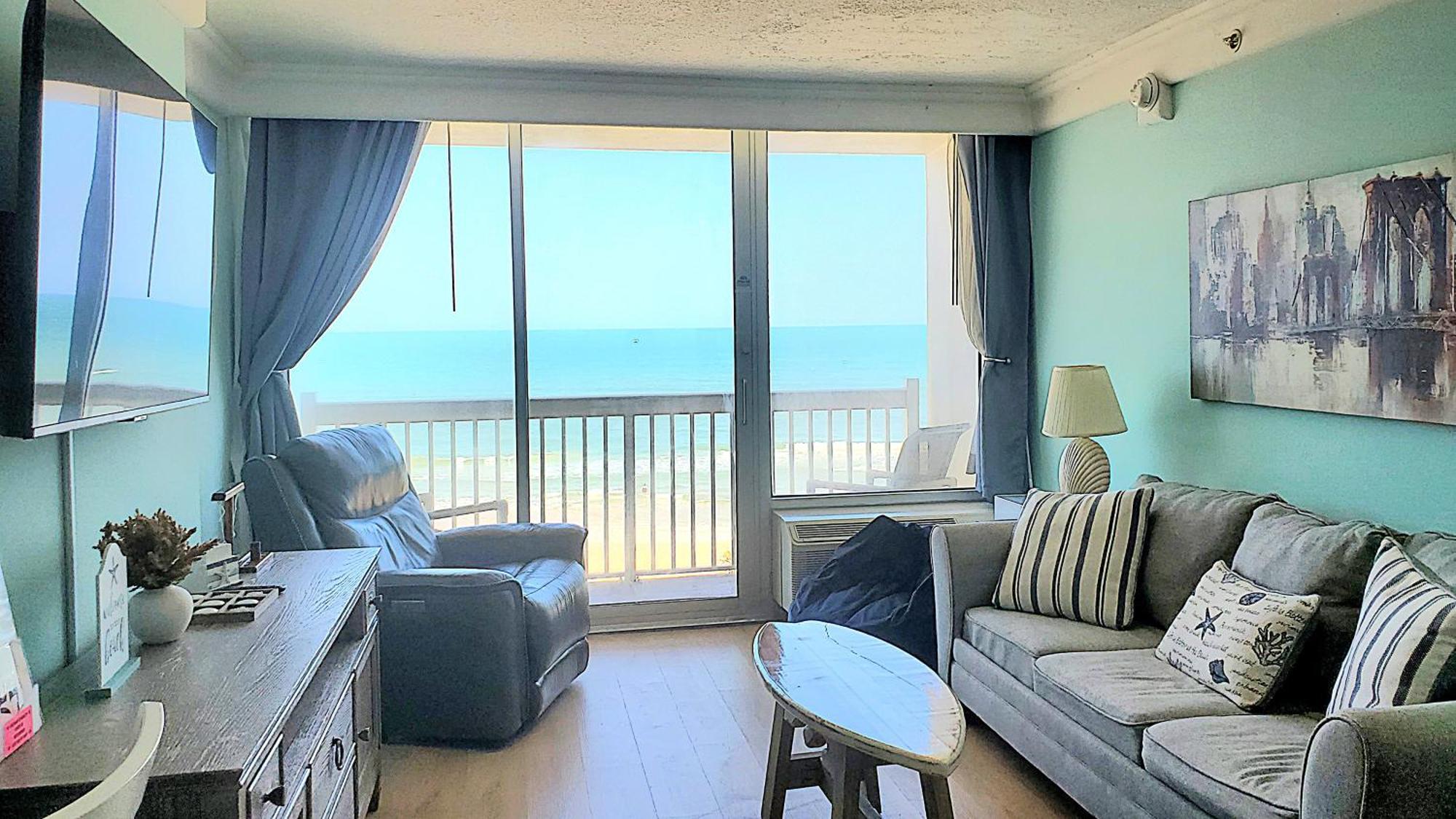 Sunkissed-Modern Oceanfront Condo Daytona Beach Bagian luar foto